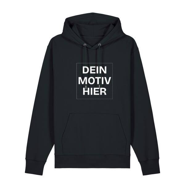 Bio Hoodie inkl. 1-farbigem Siebdruck Miniaturansicht