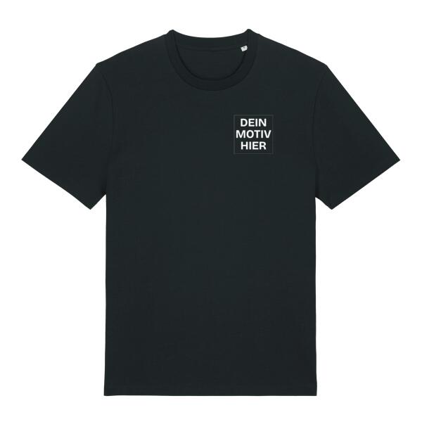 180 gsm Bio T-Shirt inkl. beidseitigem Siebdruck (1-farbig) Miniaturansicht