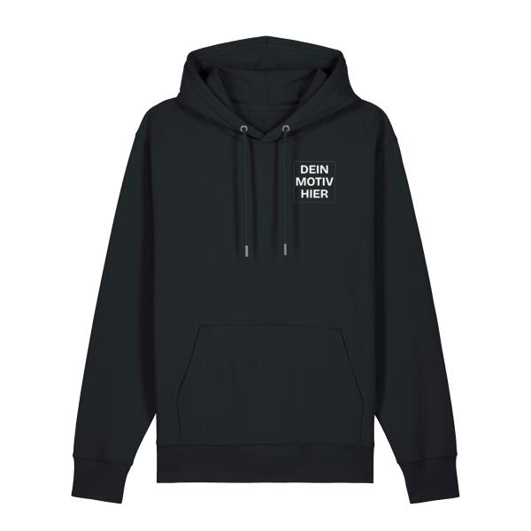 Bio Hoodie inkl. beidseitigem Siebdruck (1-farbig) Miniaturansicht